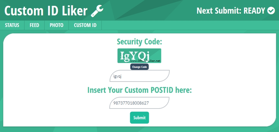 download email for machine liker
