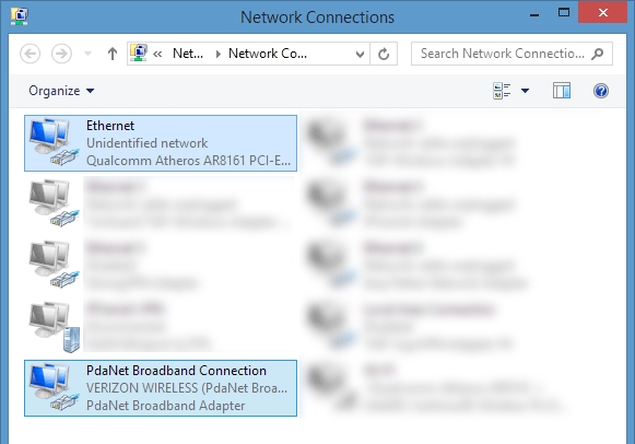 Error 2 pdanet driver is either not installed or need to reset
